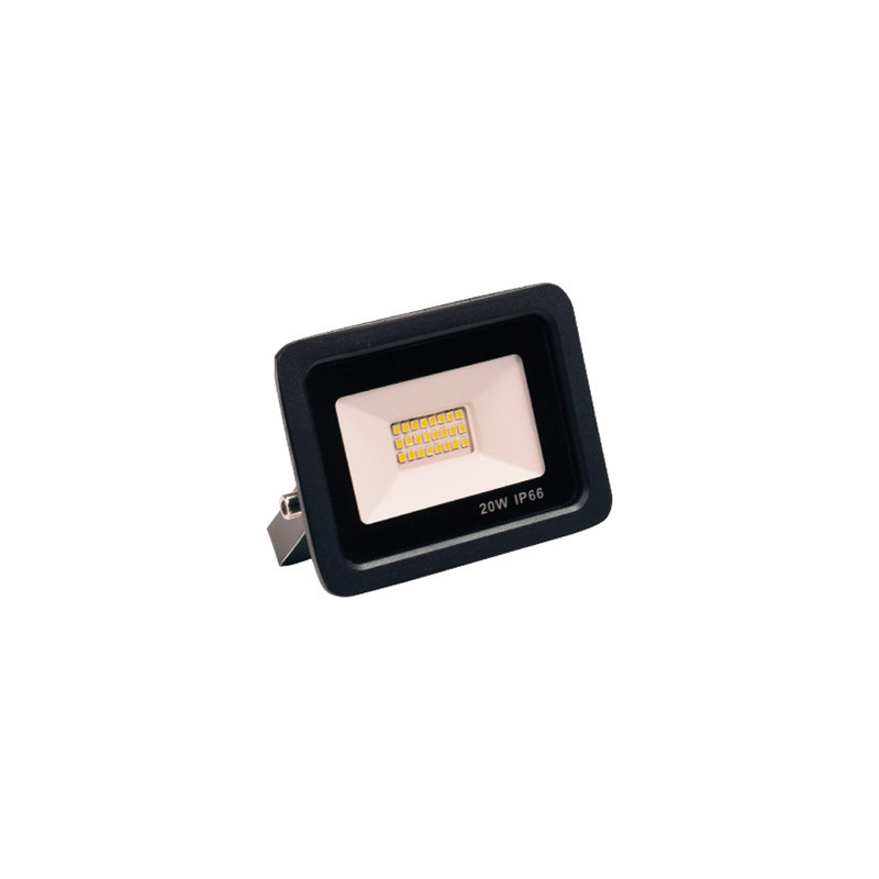 Projecteur 20W Ultra plat Noir