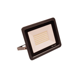 Projecteur DOB 50W 5000Lm Ultra plat NOIR IP66