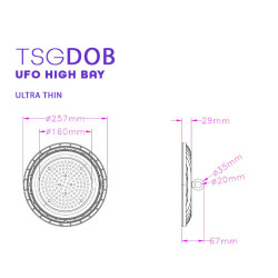 Ufo High Bay DOB 100W